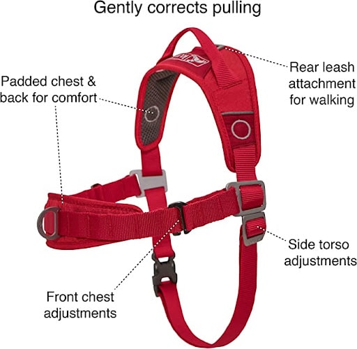 Kurgo Tru-fit Smart Dog Walking harness