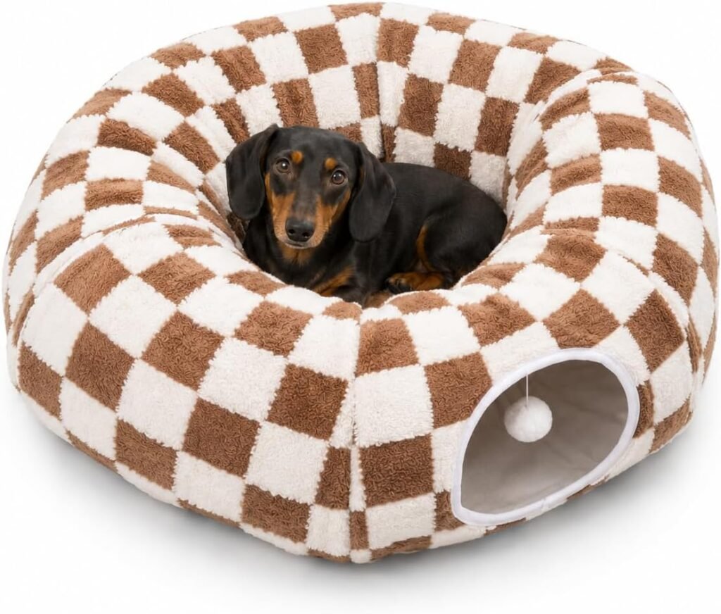 SnugTail Dachshund Tunnel Bed