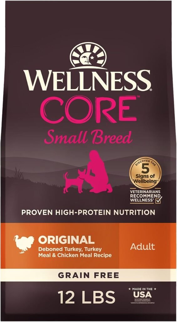 Wellness CORE Grain-Free Small Breed (Best Joint & Skin Care) food for dogs
